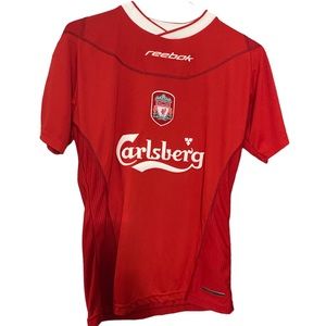 Liverpool home soccer jersey size small